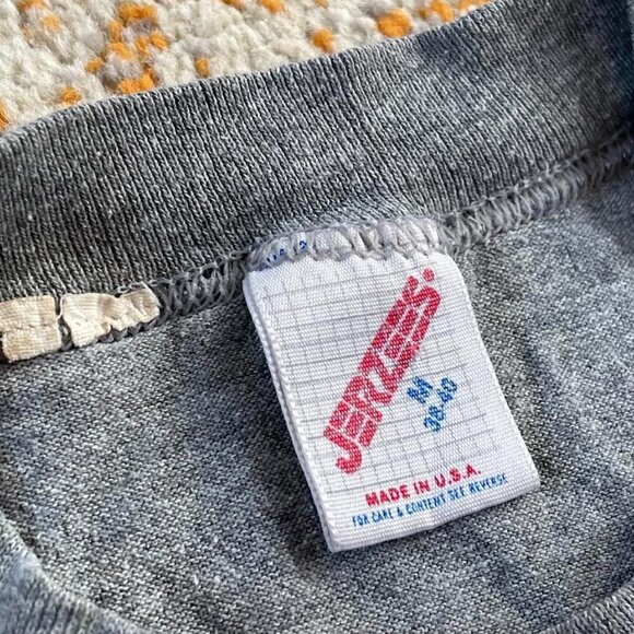 Vintage Mickey Mouse Cartoon Florida 1980s Gray Crewneck Disney World Tee Tshirt - Picture 4 of 4